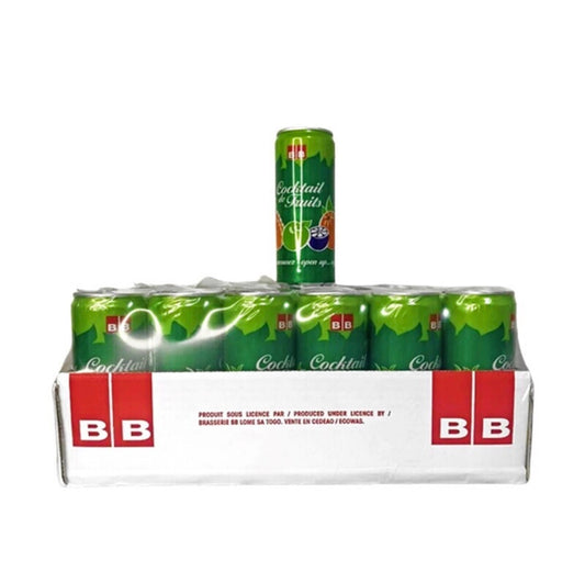 BB Cocktail de Fruits Juice – 24 Pack (330ml Cans)